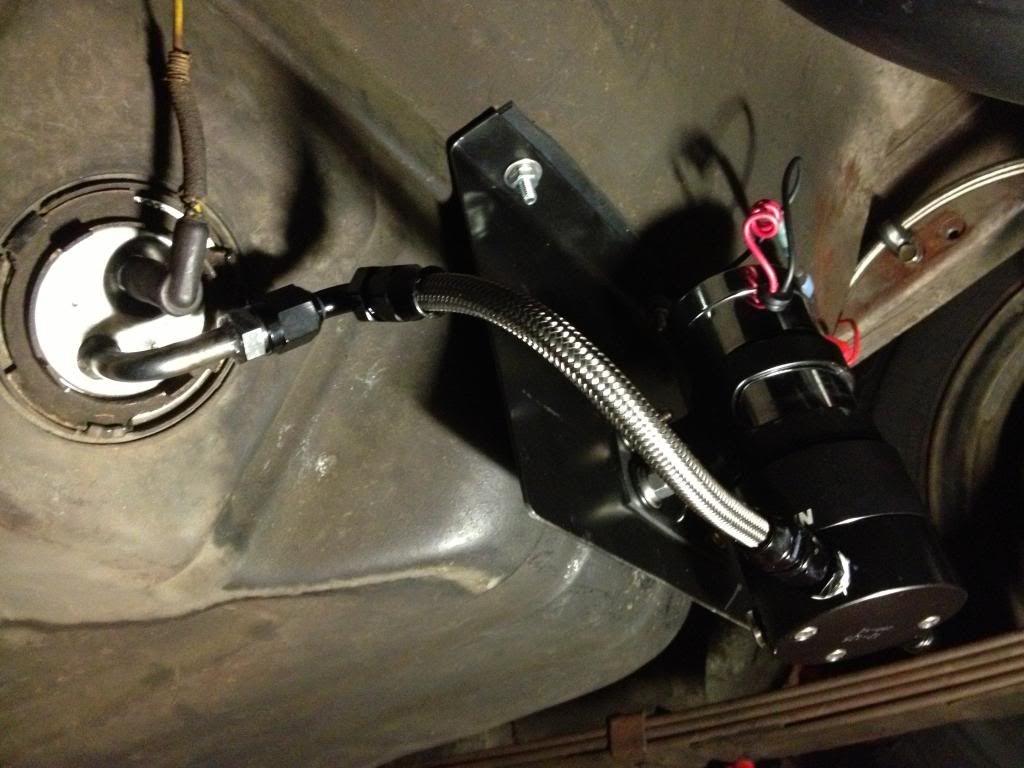 Holley HP 12125 fuel pump placement Vintage Mustang Forums